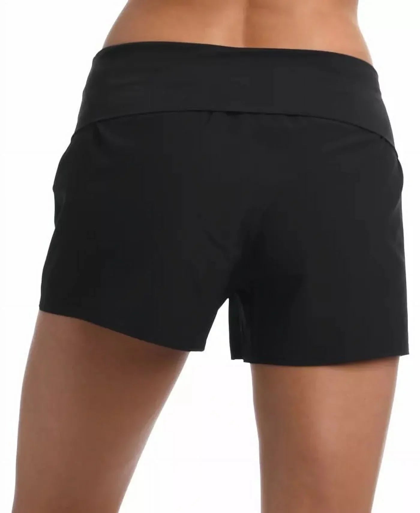La Blanca Women's All Aboard 3" Board Short, Black//All Aboard, XL