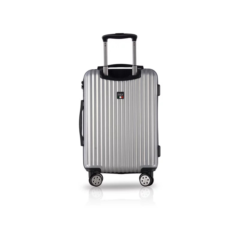 TUCCI T0274-24in-SLV 24 in. Banda T0274 ABS Carry-On Luggage, Silver