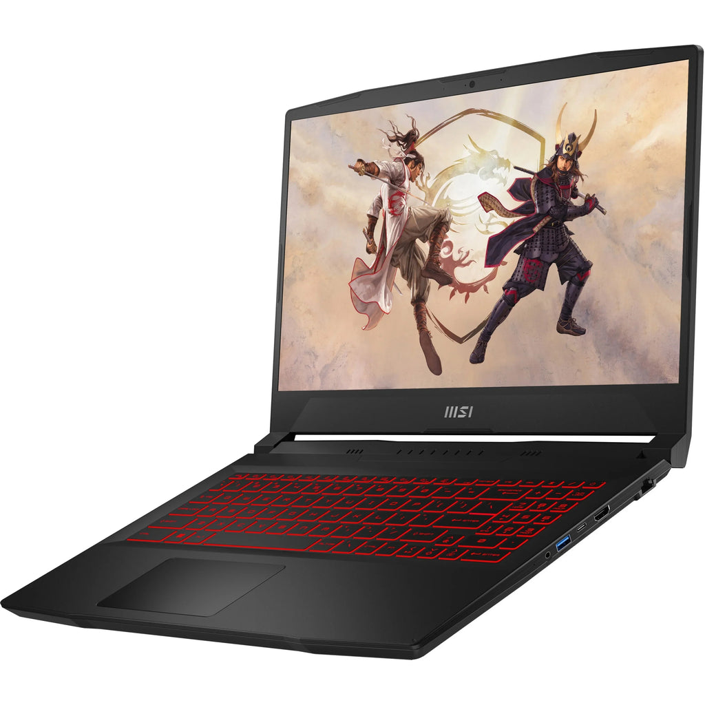 MSI Katana GF66 Gaming Notebook, 15.6" FHD 144Hz 1920 x 1080, Intel Core 12th Gen i7-12650H, NVIDIA GeForce RTX 3070Ti, 16GB RAM, 1TB SSD, Black, Windows 11, 12UGSK-836