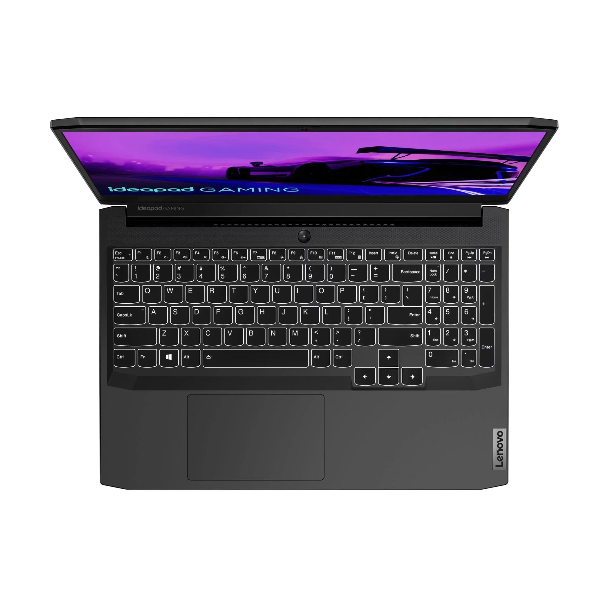 Lenovo IdeaPad 15.6" FHD Gaming Laptop, Intel Core i7-11370H, 8GB RAM, 1TB HD & 256GB SSD, Windows 10 Home, Black, 82K10004US