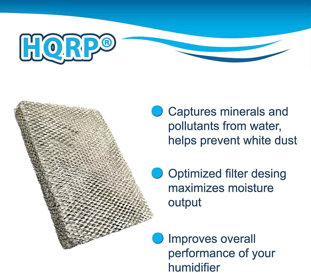 HQRP 2-Pack Water Filter for Panel GeneralAire 570 570M 570A Whole House Humidifiers; GA10, ReservePro 7900