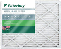 Filterbuy 24x25x1 MERV 13 Pleated HVAC AC Furnace Air Filters (1-Pack)