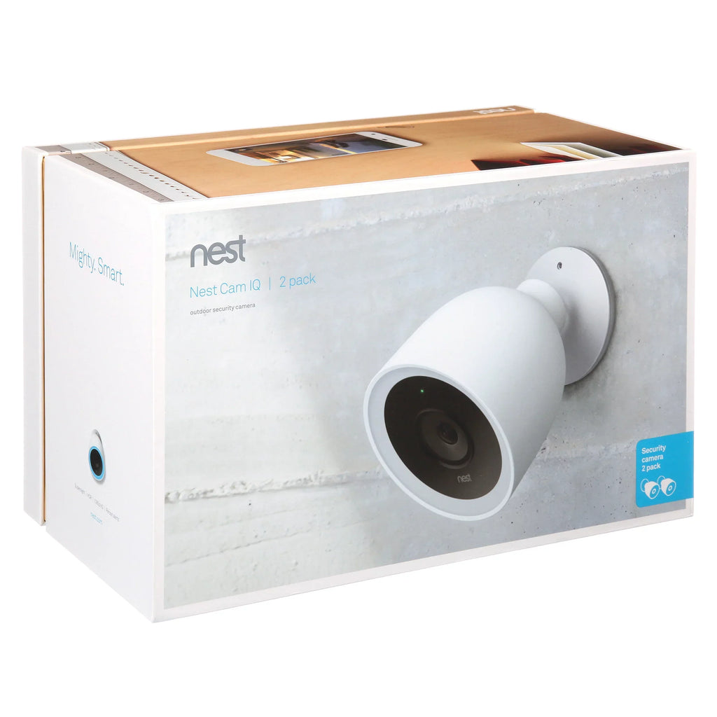 Google Nest Cam IQ Outdoor Security Camera - 2 Pack