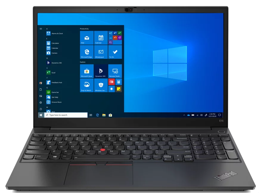 Lenovo Thinkpad E15 Gen 2 Business Laptop, 15.6" FHD (1920 x 1080) Non-Touch, 11th Gen Intel Core i7-1165G7, 16GB RAM, 512GB SSD, Intel Iris Xe Graphics, Windows 10 Pro
