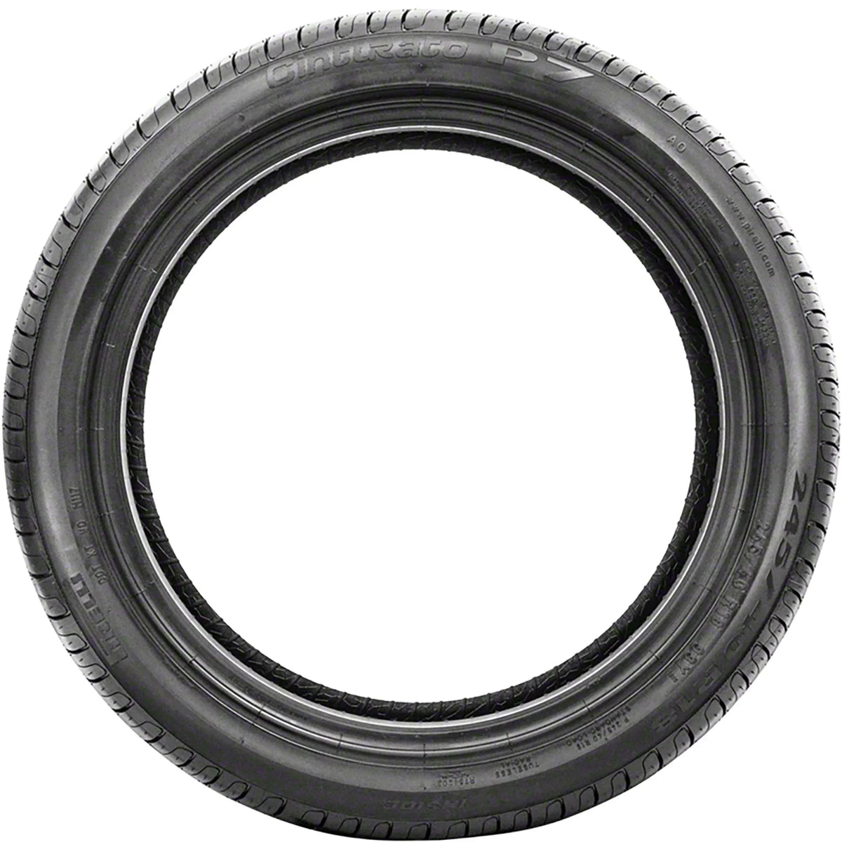 Set of 4 Pirelli CINTURATO P7 205/50R17 89Y Tires Fits: 2017-19 Nissan Sentra SR Turbo, 2013-16 Nissan Sentra SR