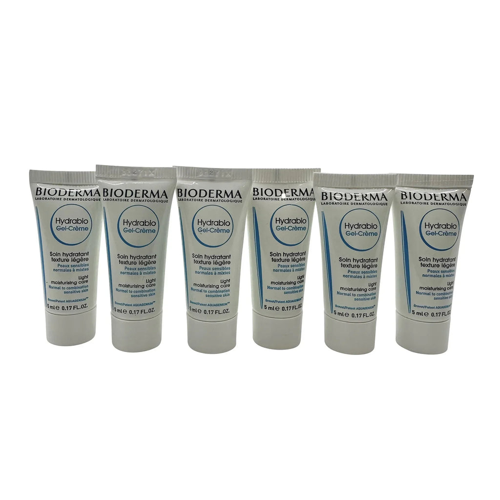 Bioderma Sensibio Hydrablo Gel Cream Sensitive Skin .17 oz 6 Pack