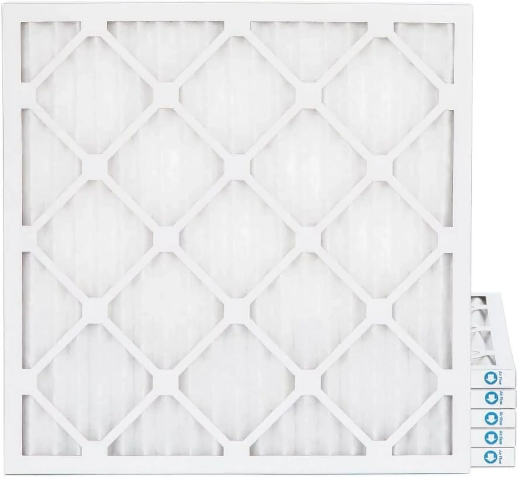 24X24x1 MERV 11, MPR 1000 Pleated Furne 1" Air Filters By Pamlico. 6 Pk. Ext Size: 23-1/2 X 23-1/2 X 3/4