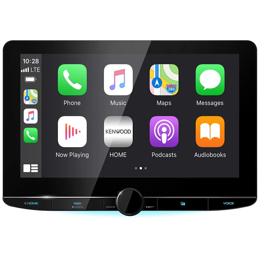 New Kenwood DNR1007XR 10.1" Navigation Receiver and CMOS-230 Universal Backup Camera