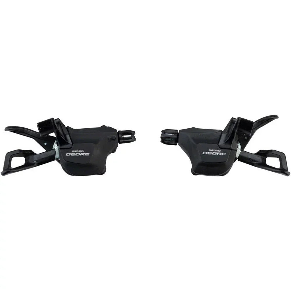 Shimano Deore M6000-I 2/3 x 10-Speed I-Spec II Shift Lever Set, Black