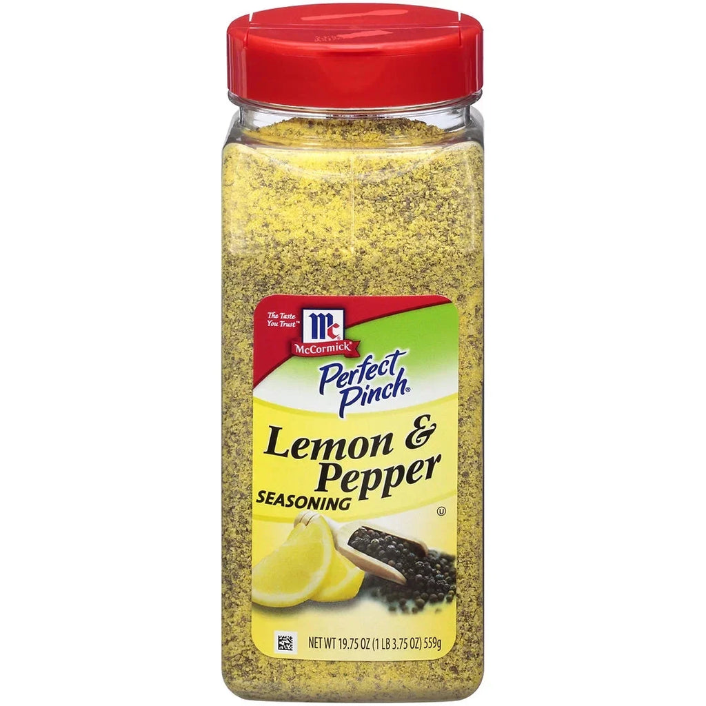 McCormick Perfect Pinch Lemon & Pepper Seasoning, 19.75 oz.