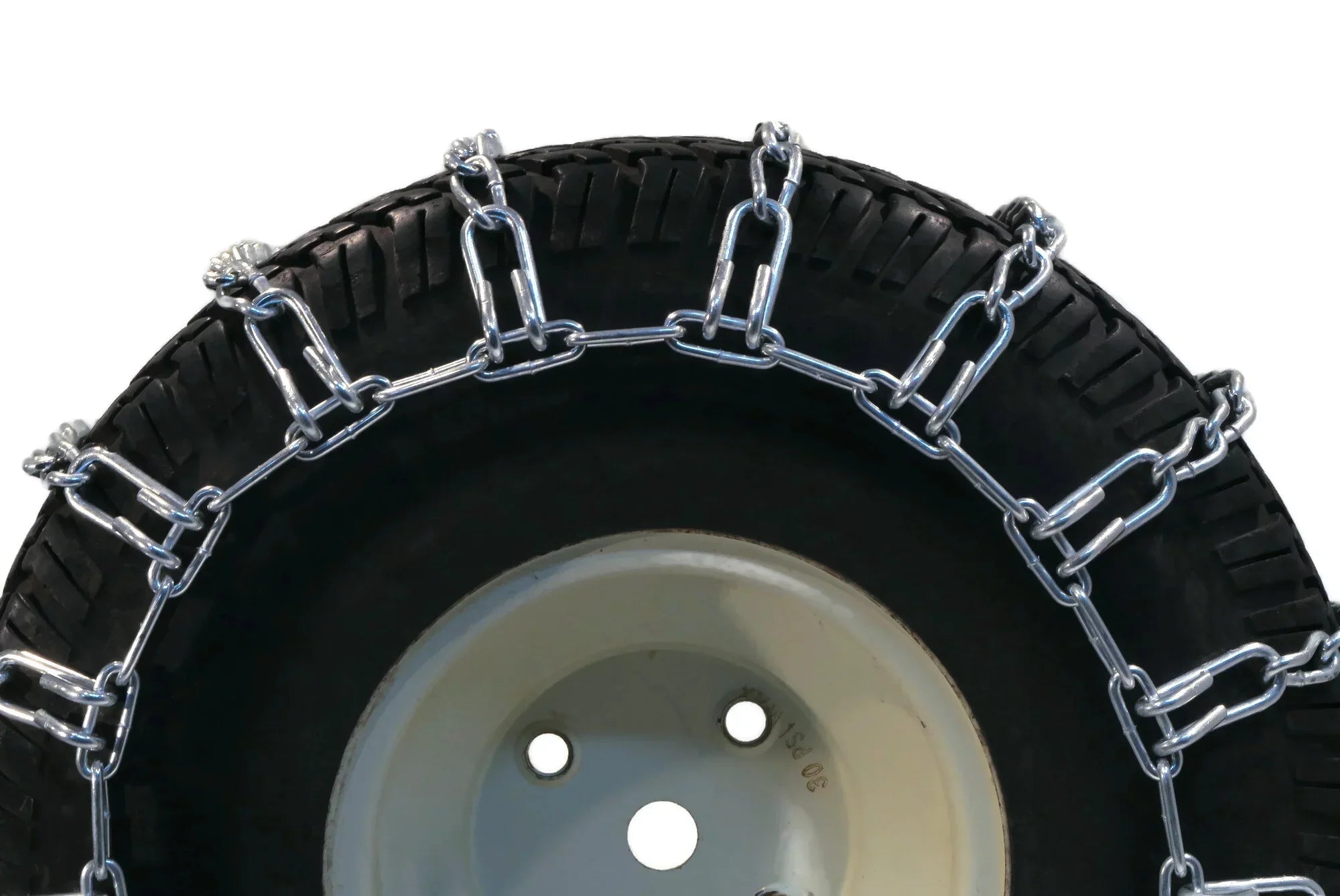 The ROP Shop | 2 Link Tire Chains & Tensioners for Kawasaki Brute Force ATV With 19x9.5x8 Tires