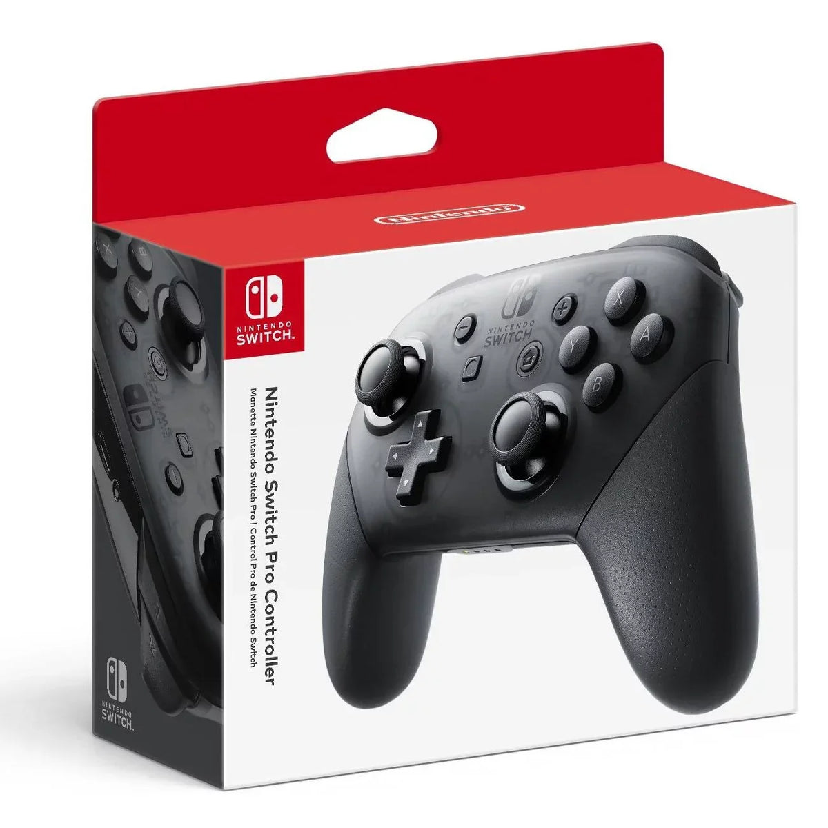 Nintendo Switch Console Neon Red & Blue with Extra Wireless Controller, Super Mario Odyssey and Screen Cleaning Cloth