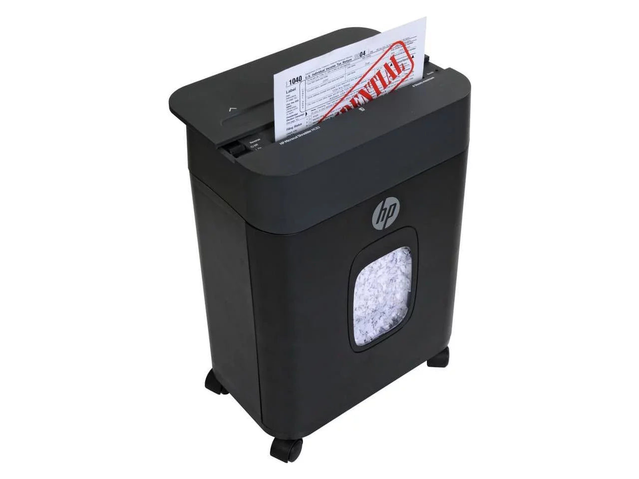 Royal MC83 Paper Shredder - Micro Cut - 8 Per Pass - for shredding Paper, Staples, Credit Card, Envelope - 8.75" Throat - 3 Minute Run Time - 40 Minute Cool Down Time - 3.40 gal Wastebin Capacity