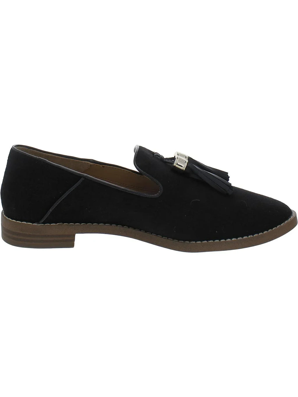 Franco Sarto Womens Hadden 2 Faux Patent Dressy Loafers