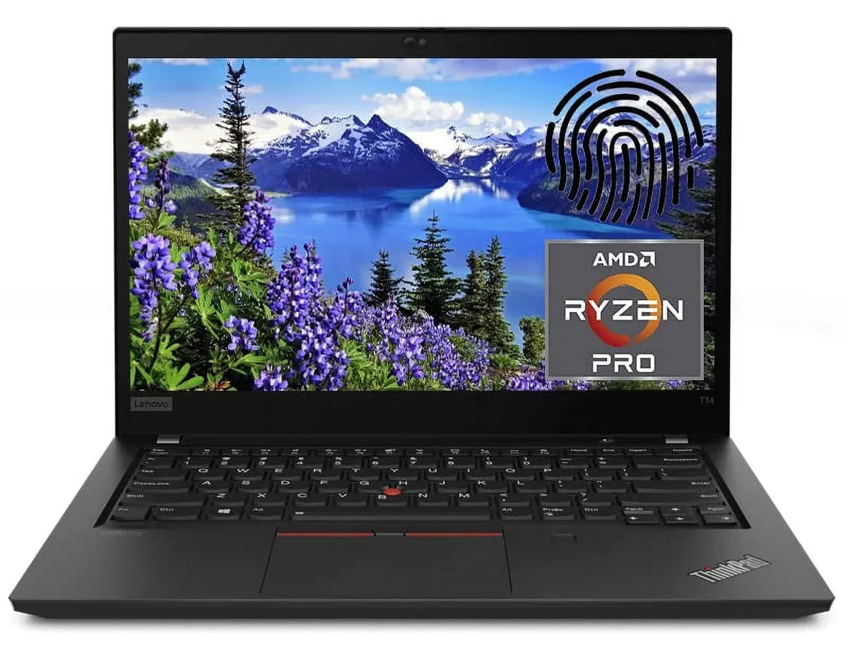 Lenovo 【Win 10 PRO】 Newest ThinkPad T14 Gen 2 14" FHD 400 nits Business Laptop, AMD Ryzen 5 PRO 5650U(Beat i7-10875H), 16GB 3200MHz RAM, 1TB NVMe SSD, Fingerprint, Backlit KB, HDMI + CUE Accessories