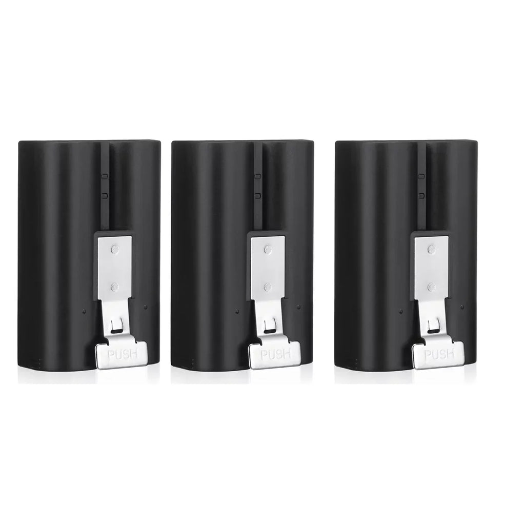 EBL 3-Pack Rechargeable Doorbell Replacement Battery Compatible with Ring Video Doorbell 2/3/3 Plus/4, Spotlight Cam, Stick Up Cam, for Ring Doorbell Camera, Backup Batteries 6040mAh 3.65V