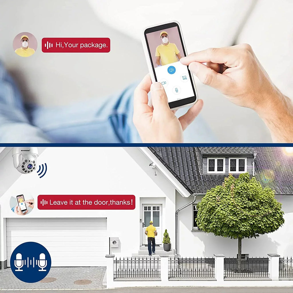 Motion tracking WiFi PTZ Speed Dome CCTV Camera 1080P Full HD Security IP IR Camera