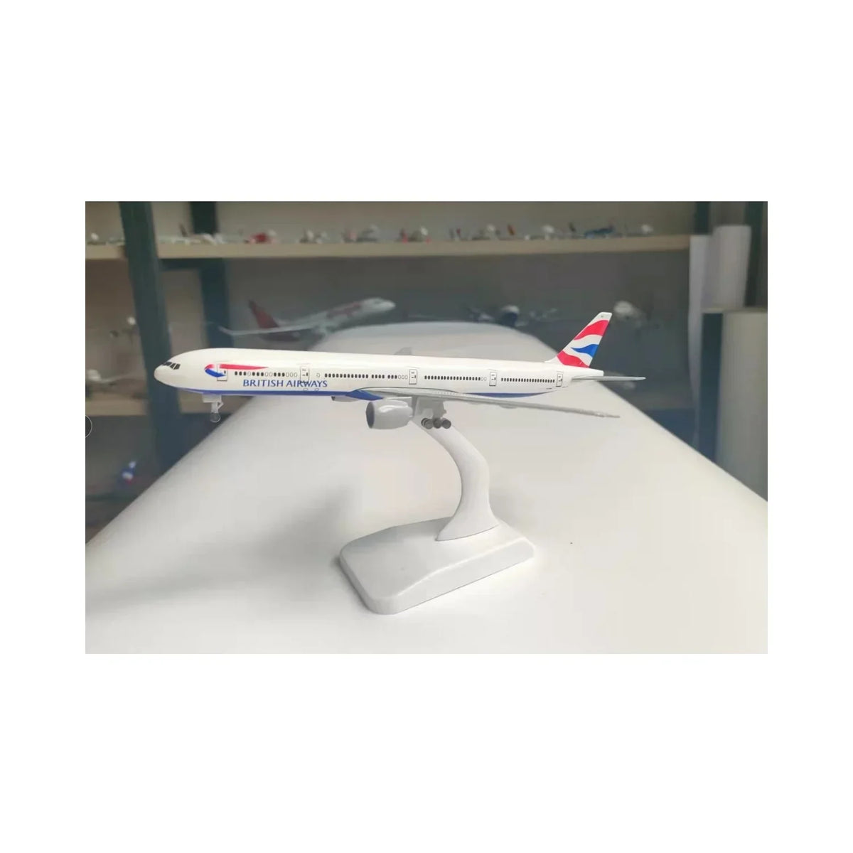 British Airways Airbus A380 Replica   Toy Model with Stand Diecast Alloy with ABS plastic parts