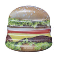 Inflatable Brown Cheeseburger Deluxe Island Swimming Pool Float 60-Inch