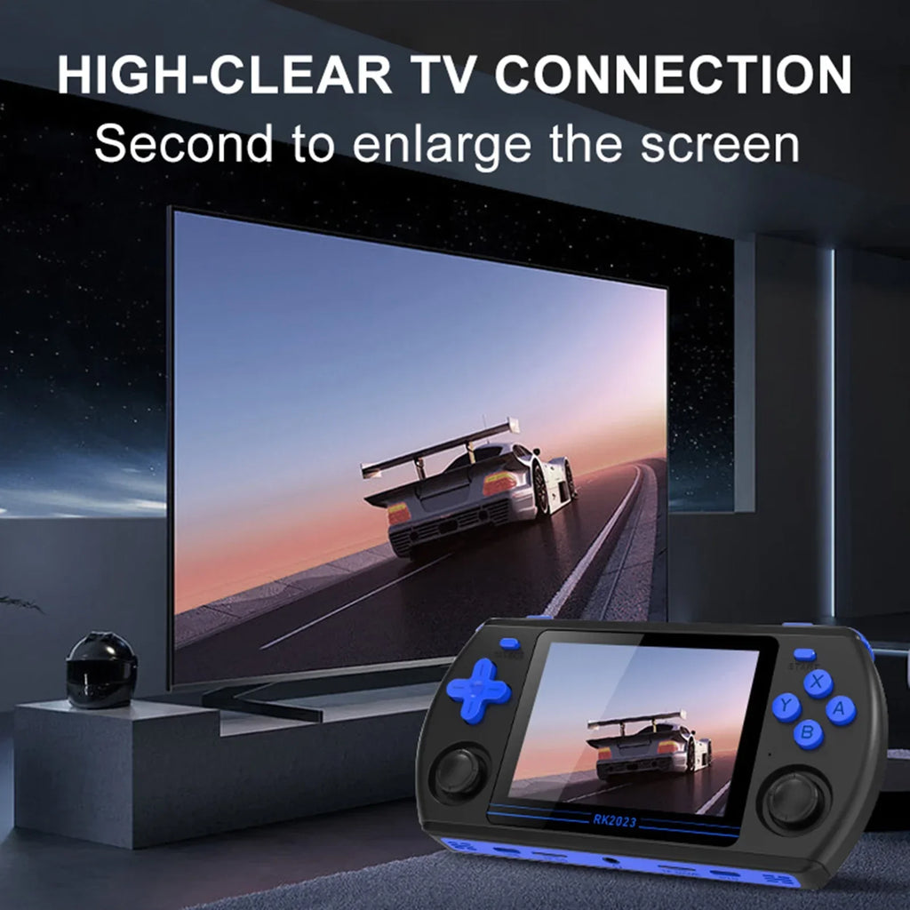 Open Source Game Console with Rechargeable Battery & Long Endurance for Extended Playtime