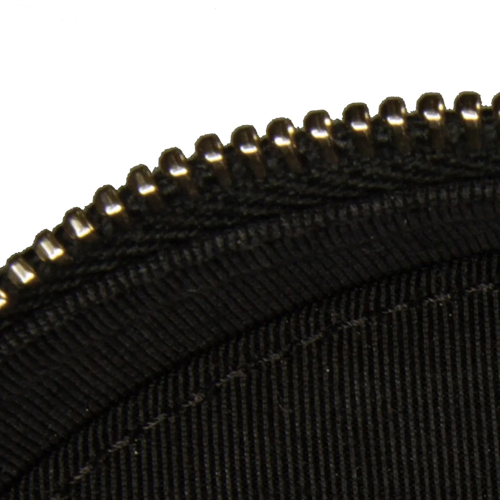 Pre-Owned Authenticated Chanel Lucky Charms Round Crossbody Bag Lambskin Leather Black Unisex (Good)