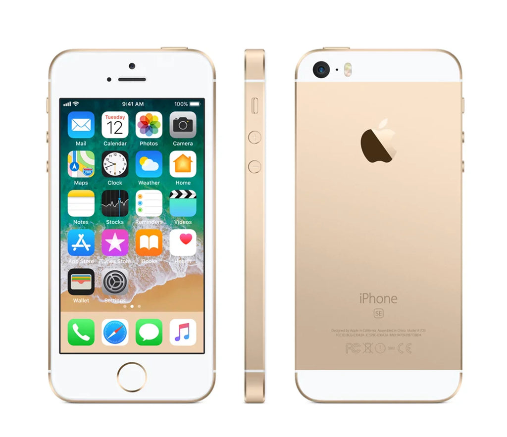 Restored Apple iPhone SE (1st Gen) A1662 (AT&T Only) 16GB Gold (Refurbished)