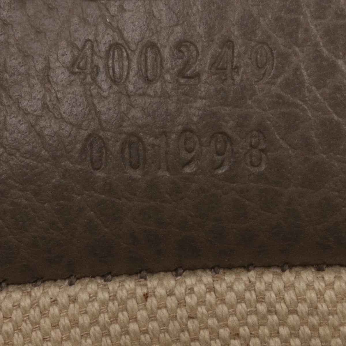 Pre-Owned Authenticated Gucci Small Dionysus Shoulder Bag Calf Leather Gray Unisex (Good)