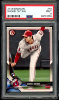 Shohei Ohtani Rookie Card 2018 Bowman #49