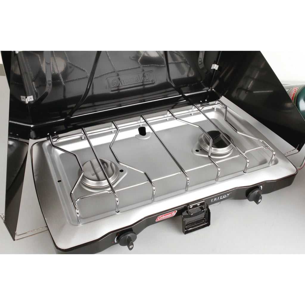 Coleman® Triton™ Propane Gas Camping Stove, 2-Burner