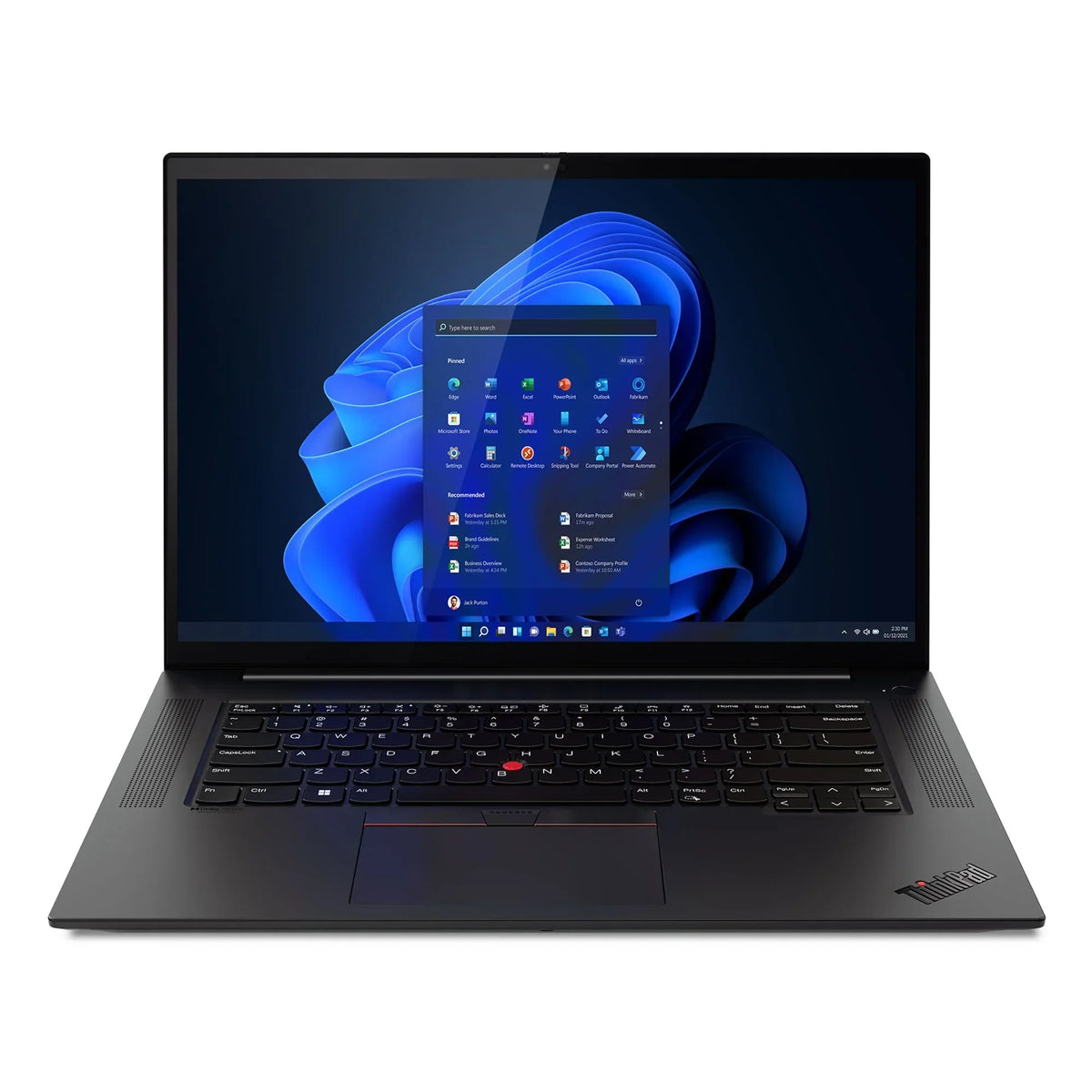 Lenovo ThinkPad X1 Extreme Gen 5 Intel Laptop, 16" IPS  LED , vPro®,  GeForce RTX 3050 Ti Laptop GPU 4GB GDDR6, GB, 1TB SSD