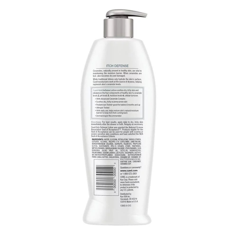 Unisex Curel Itch Defence Fragrance-Free Lotion, 13 oz