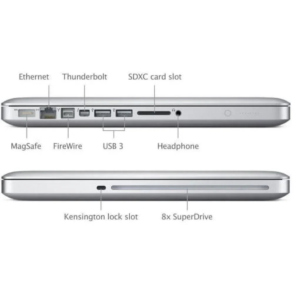 Restored Apple MacBook Pro Core i5 2.5GHz 16GB RAM 500GB HD 13 - MD101LL/A (Refurbished)