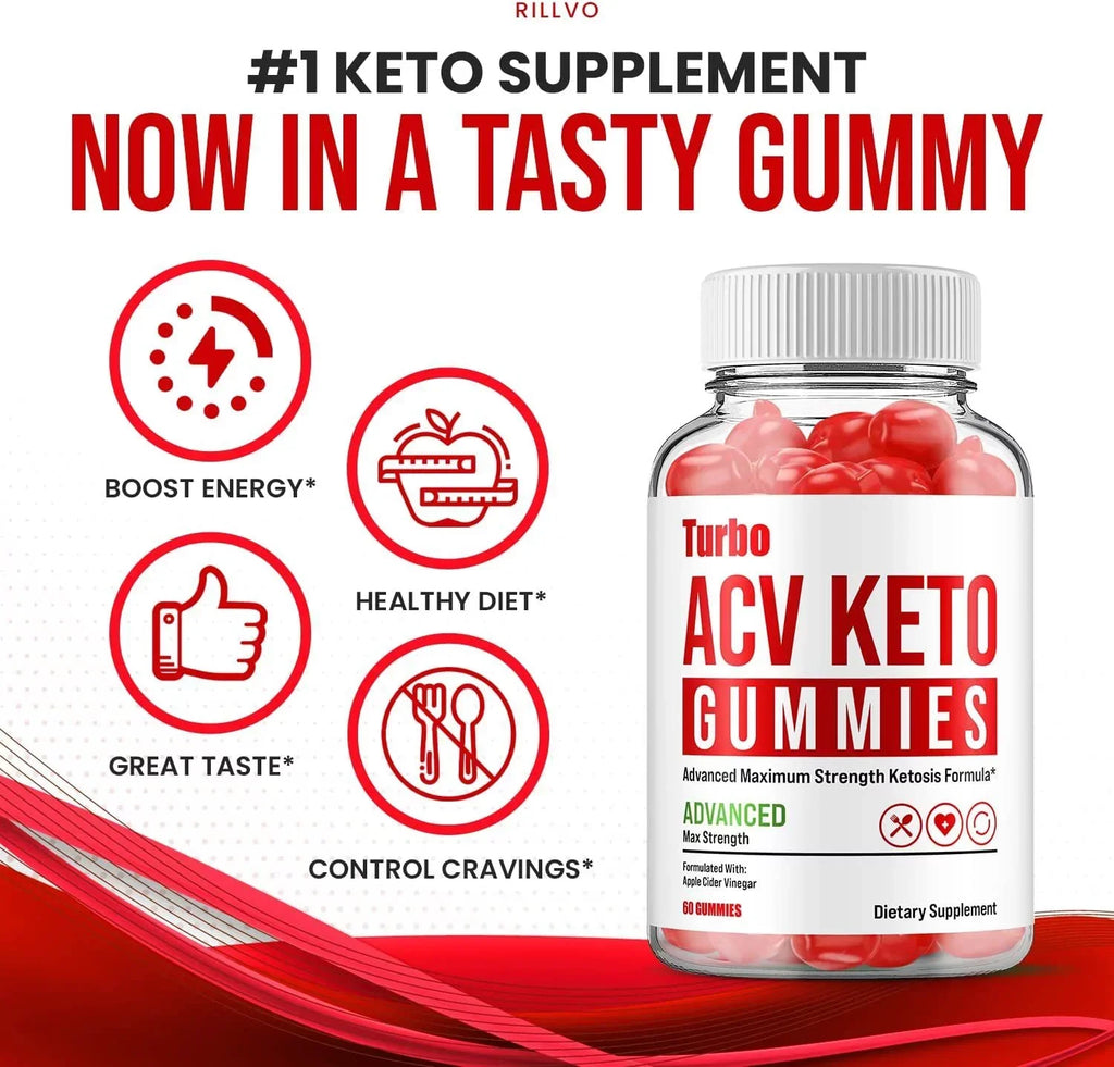 3 Pack Turbo ACV Keto Gummies Turbo ACV + Keto Advanced Keto Formula Plus Apple Cider Vinegar Keto Gummies Dietary Supplement B12 Beet Root Juice Men Women 180 Gummies