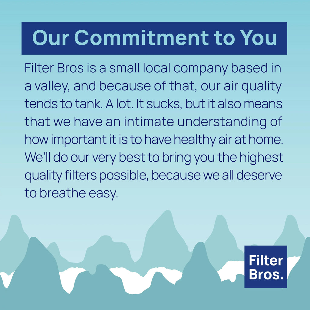 Filter Bros BA-400 Compatible With BLUEAIR 400 Classic Series HEPA Replacement Particle Filter For 480i, 402, 403, 405, 410, 450E, 455EB