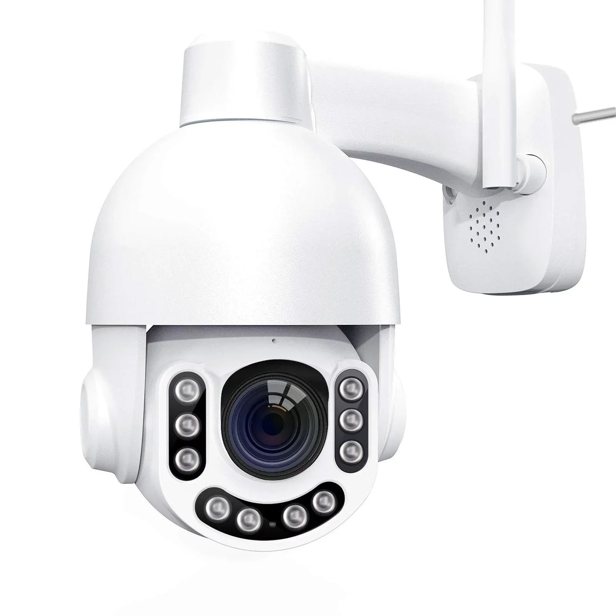 Netvue Outdoor Security Camera, 2K 3MP Home Surveillance Camera, PTZ Security Camera with Wifi Connection