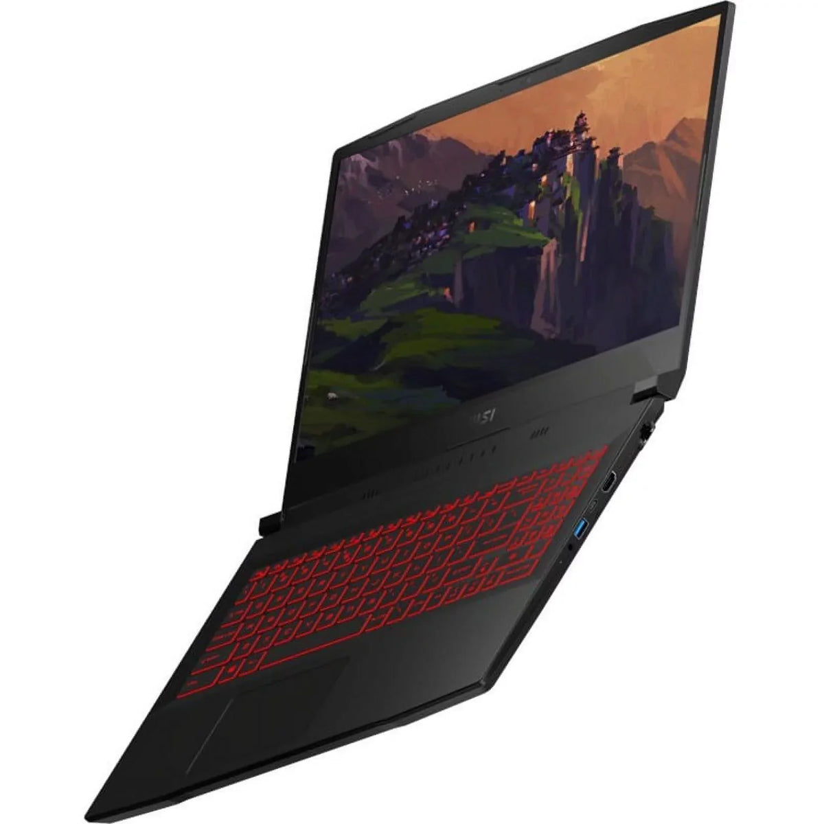 MSI Katana GF66, 15.6\" Full HD, Intel Core i7-11800H, NVIDIA GeForce RTX 3060, 16GB RAM, 1TB SSD, Black, Windows 10 Home, Katana GF66 11UE-031