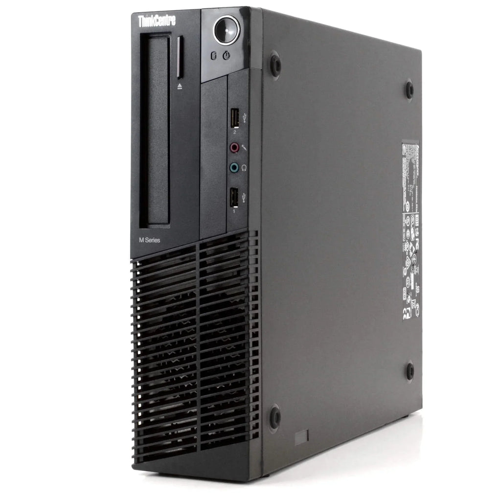 Pre-Owned Lenovo M91P Desktop Computer SFF PC Intel Core i5 3.2GHz Win10 Pro WiFi 8GB RAM 250GB HDD 19" Monitor- (Refurbished: Like New)