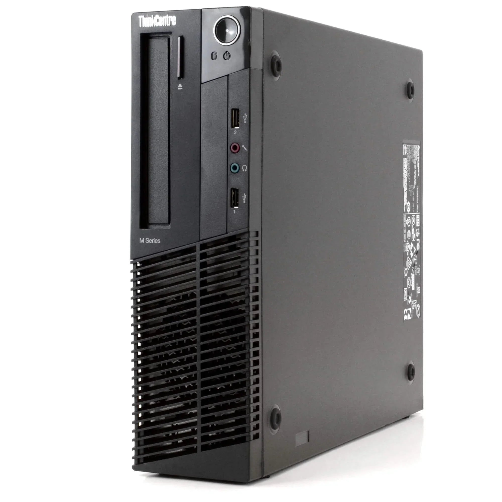 Pre-Owned Lenovo M91P Desktop Computer SFF PC Intel Core i5 3.2GHz Win10 Pro WiFi 8GB RAM 250GB HDD 19" Monitor- (Refurbished: Like New)