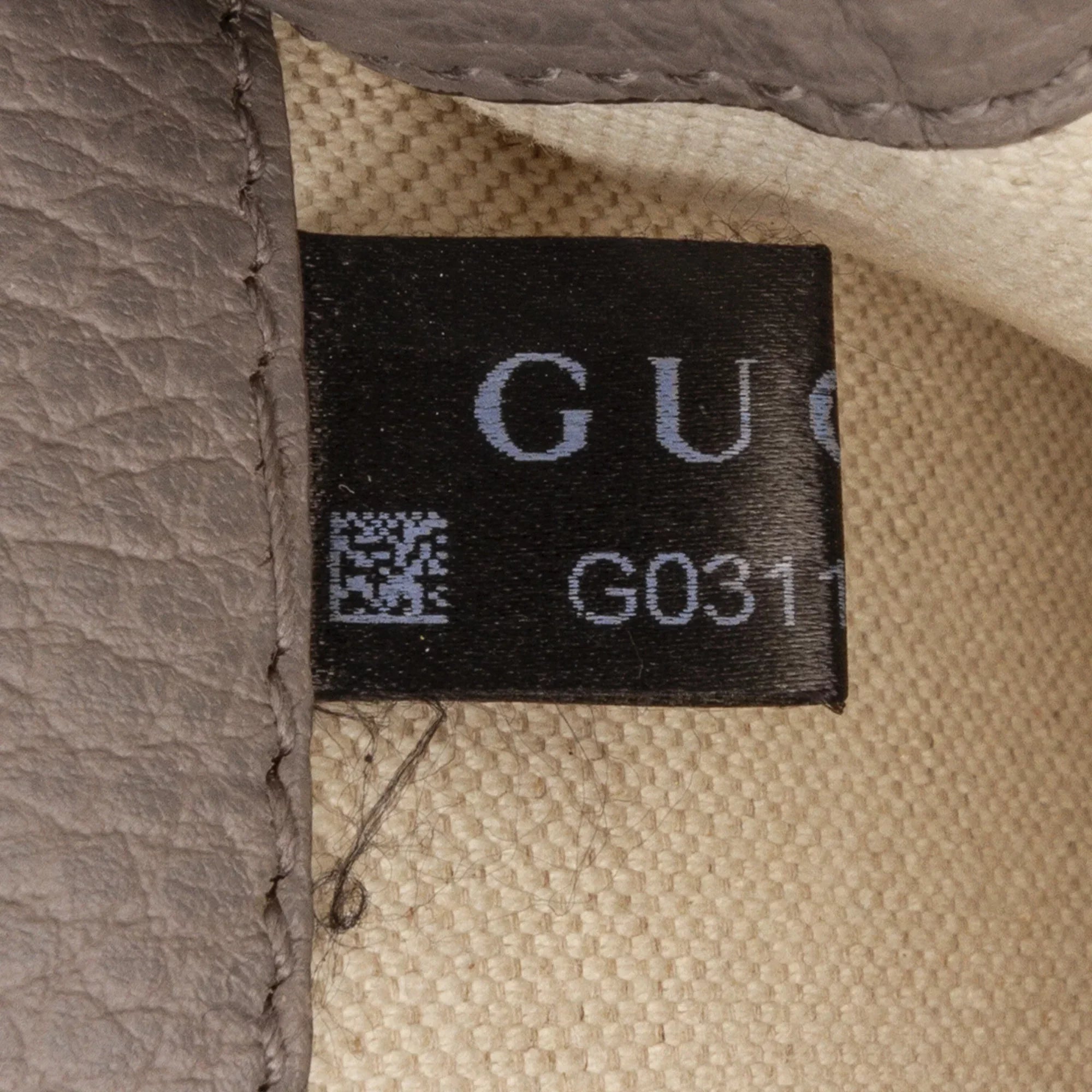 Pre-Owned Authenticated Gucci Small Dionysus Shoulder Bag Calf Leather Gray Unisex (Good)