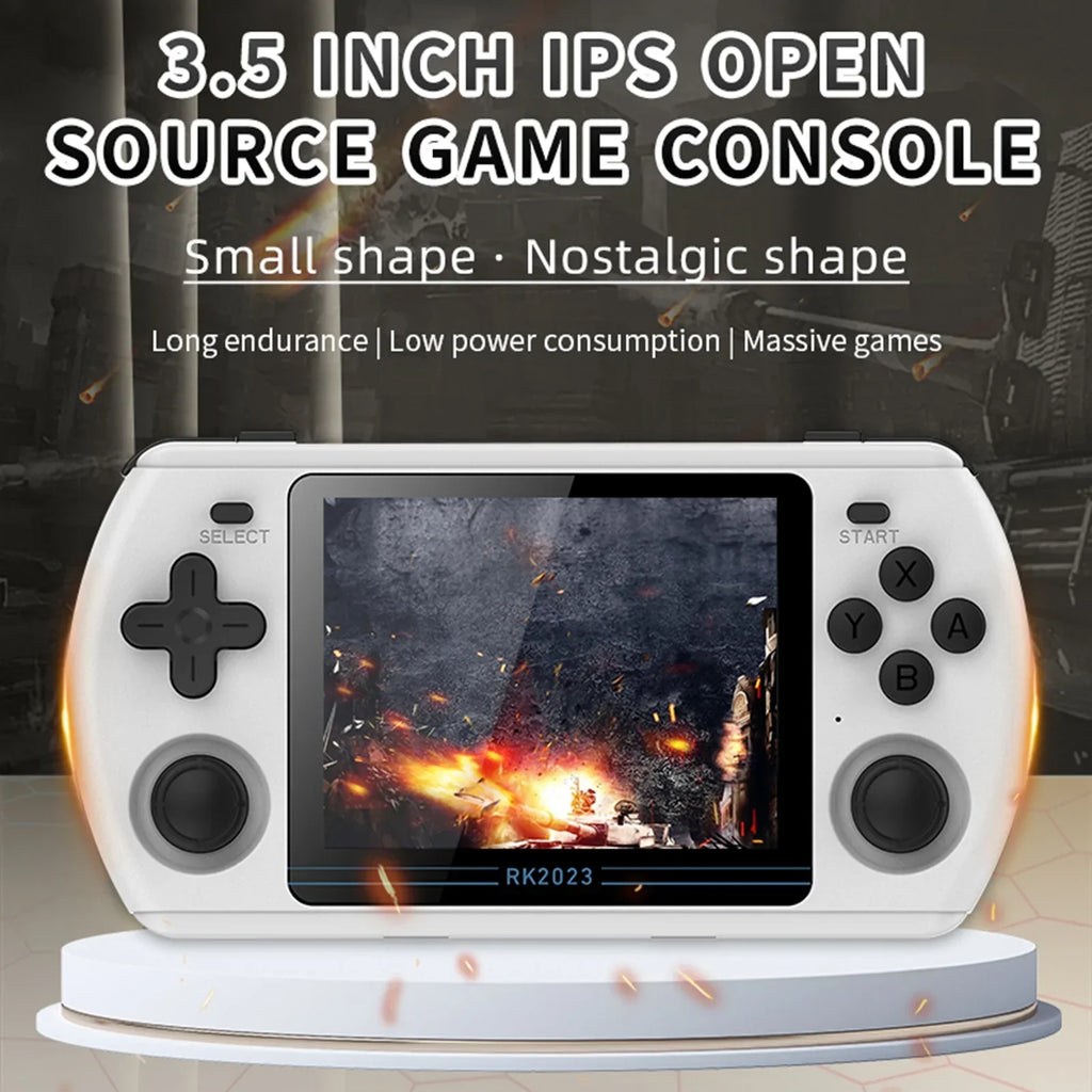 Open Source Game Console with Rechargeable Battery & Long Endurance for Extended Playtime