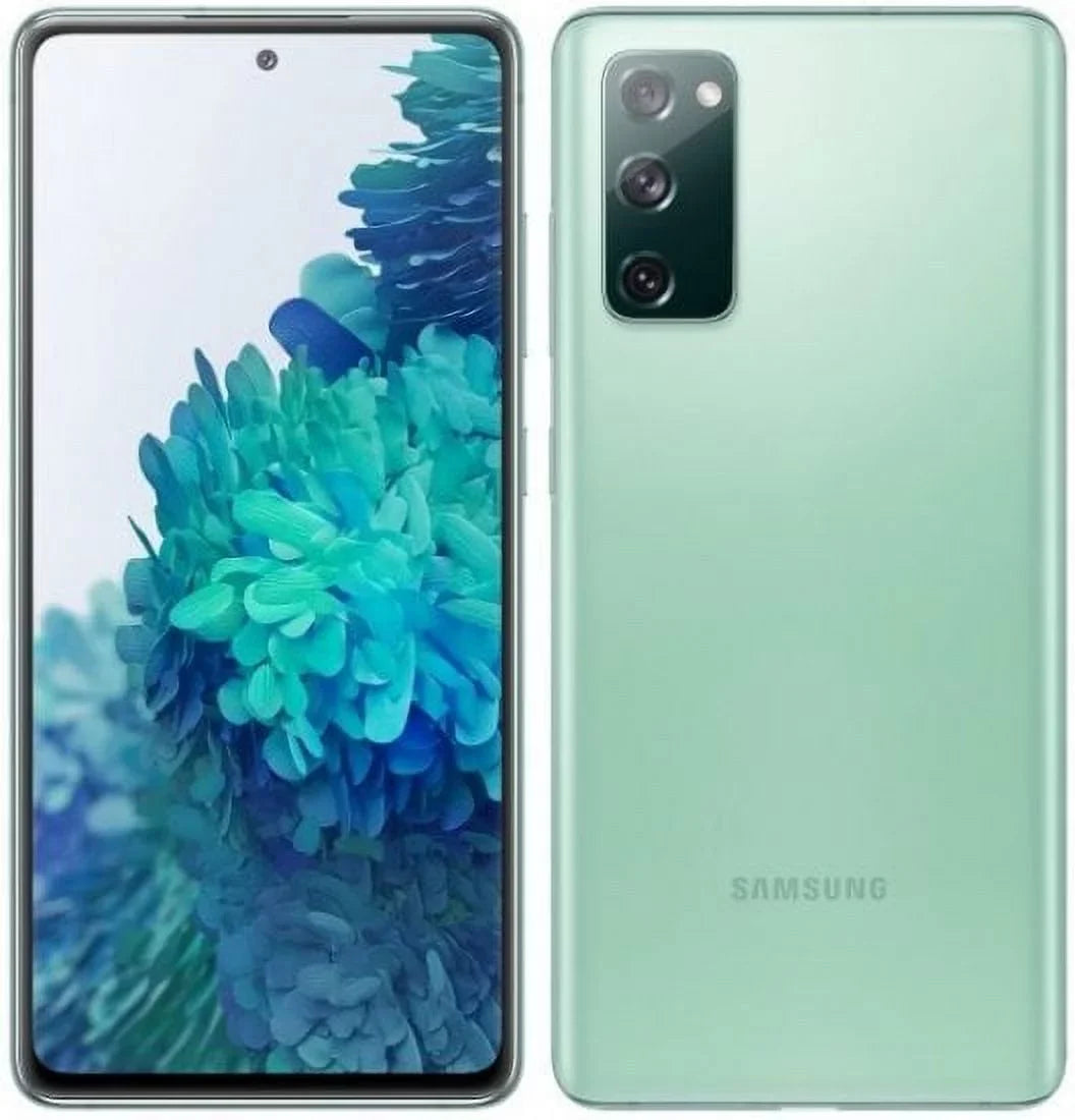 Pre-Owned Samsung Galaxy S20 FE 5G G781U 128GB Mint / Green Smartphone locked for T-Mobile- Very (Refurbished: Good)