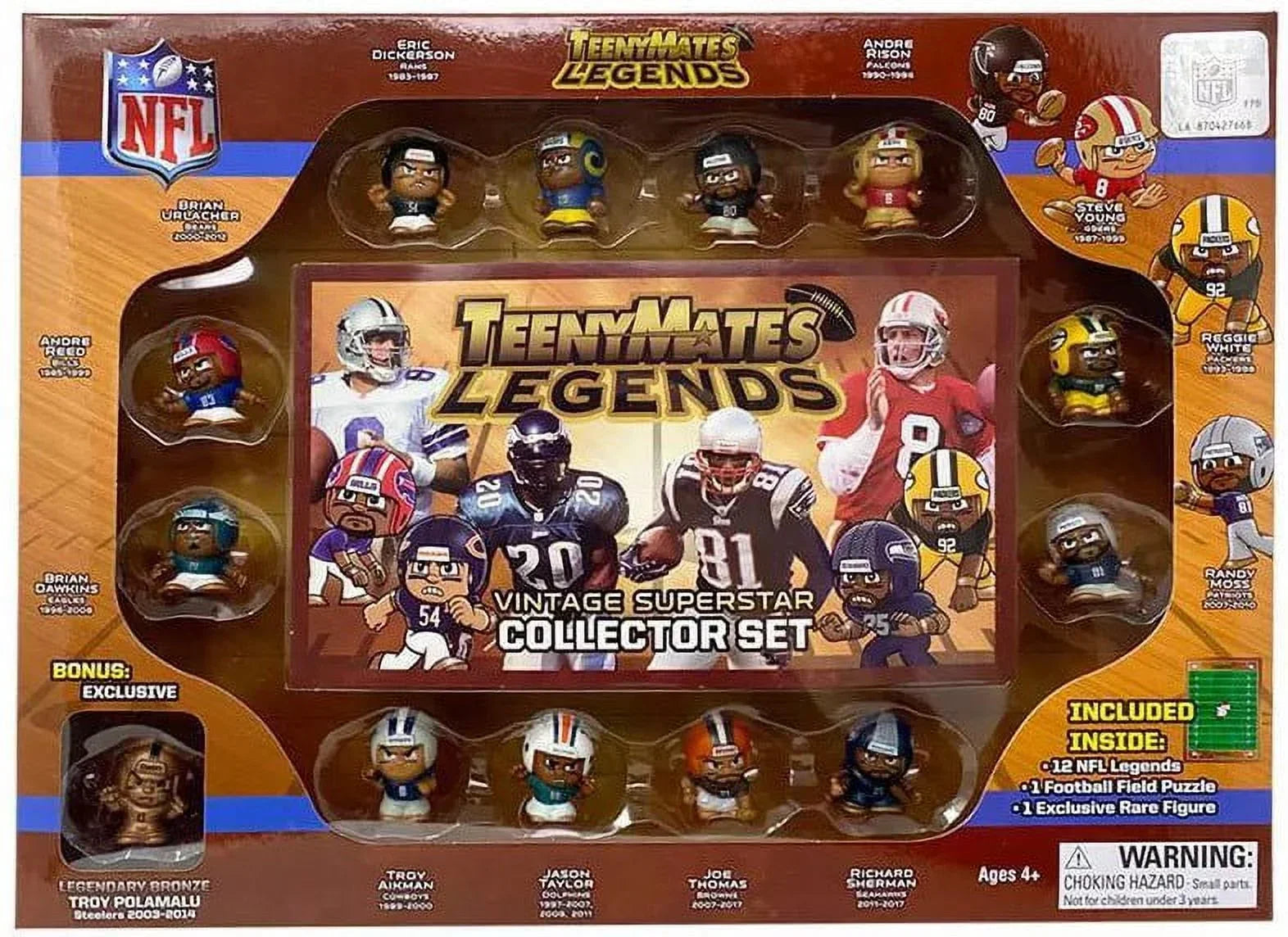 Teenymates NFL Legends Collector Box Set