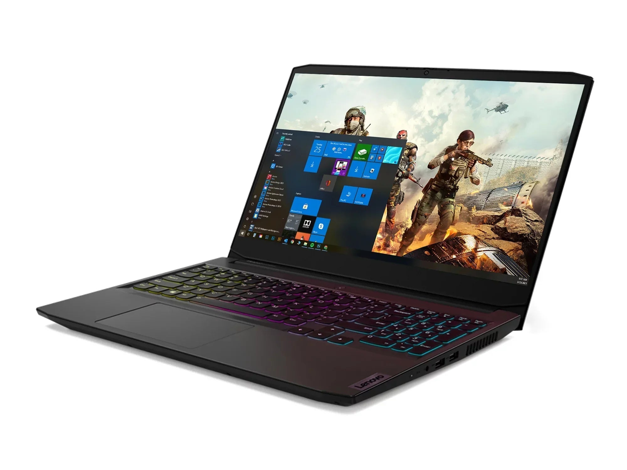 Lenovo IdeaPad 3i Gaming Laptop, 15.6" 120Hz FHD Display, Intel Core i7-11370H Upto 4.8GHz, 16GB RAM, 256GB NVMe SSD + 1TB HDD, NVIDIA GeForce RTX 3050 Ti, HDMI, Wi-Fi, Bluetooth, Windows 10 Pro