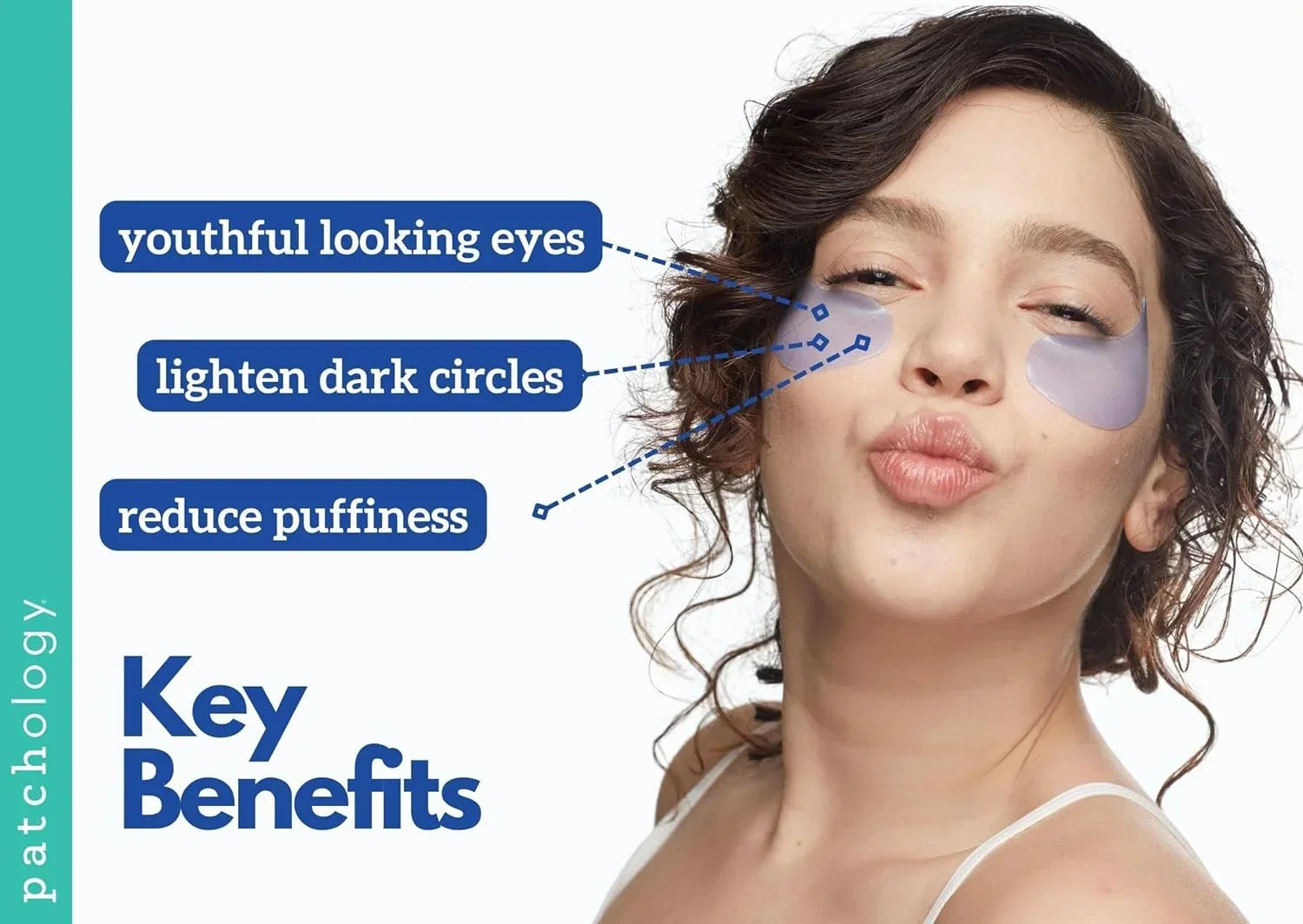 Patchology FlashPatch Restoring Night Under Eye Gels Eye Masks, 30 Count