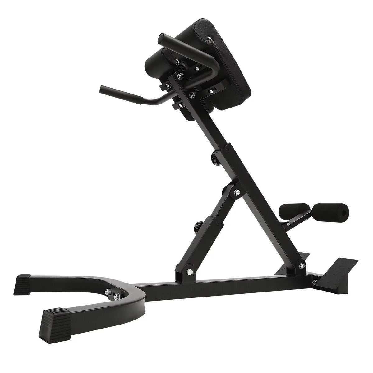 Roman Chair Back Extension Machine Hyperextension Bench with Angle Height Adjust