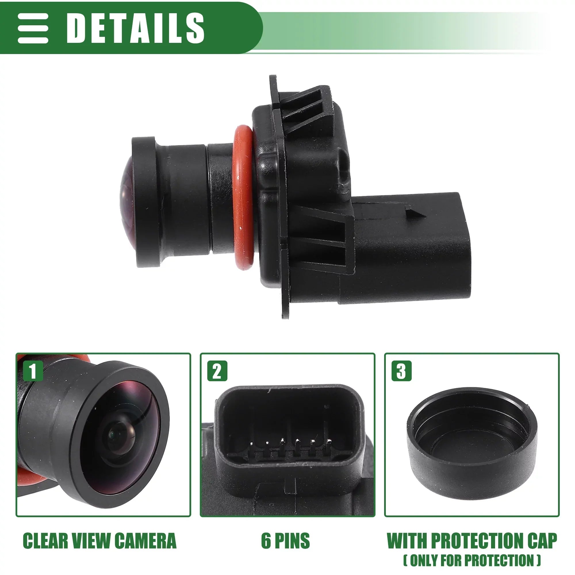 Unique Bargains Backup Camera for Ford F250 F450 13-14 Rear View Reverse Assist Camera
