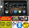 05 06 07 CHRYSLER 300 BLUETOOTH TOUCHSCREEN CD DVD USB AUX CAR RADIO STEREO PKG