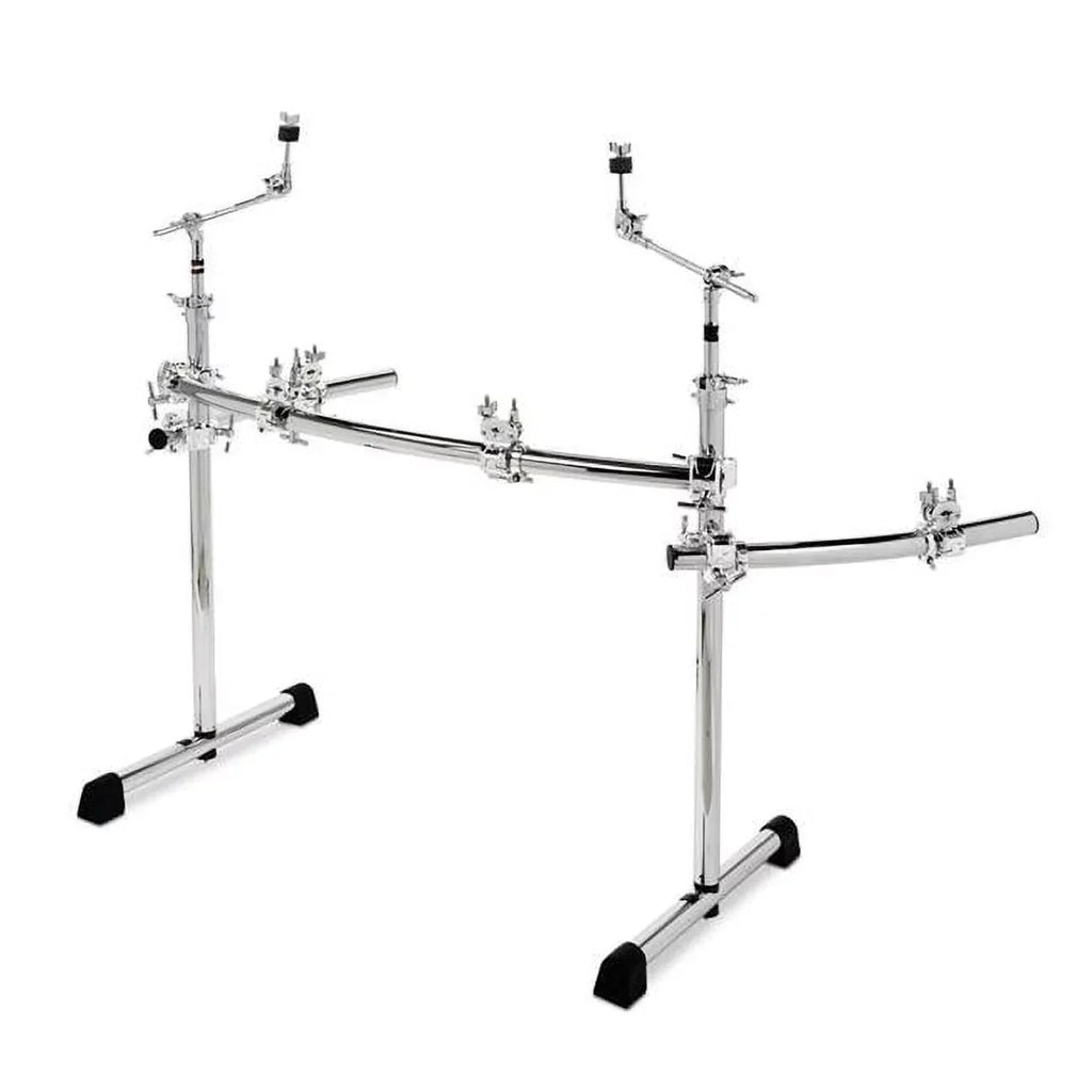 Chrome Series Power Rack System with Wings and Boom Arms