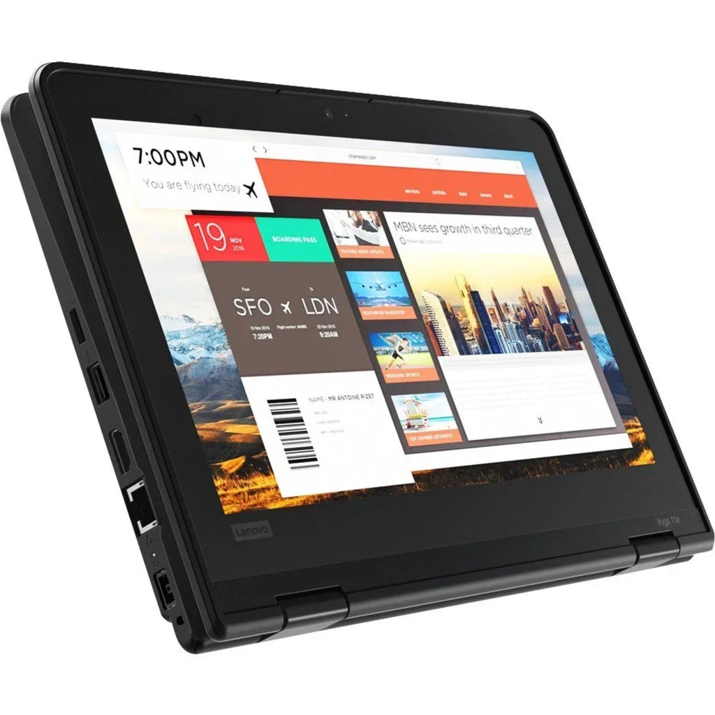 Lenovo ThinkPad Yoga 11E 2-in-1 HD Touchscreen Laptop PC, Intel Celeron N4120 Processor, 4GB RAM, 128GB SSD, Webcam,Stereo Speakers, USB-C, HDMI, WiFi, Windows 10 Pro, Mazepoly Accessories