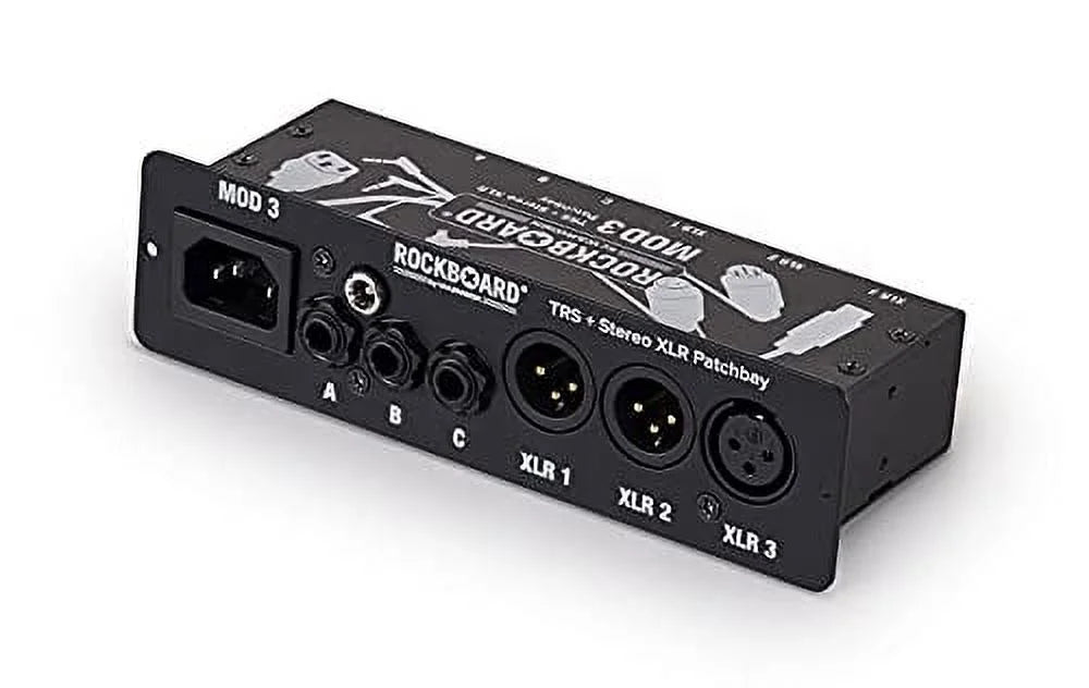 Rockboard RBO B MOD 3 V2 RockBoard Module 3 V2 with XLR, TRS for Vocal